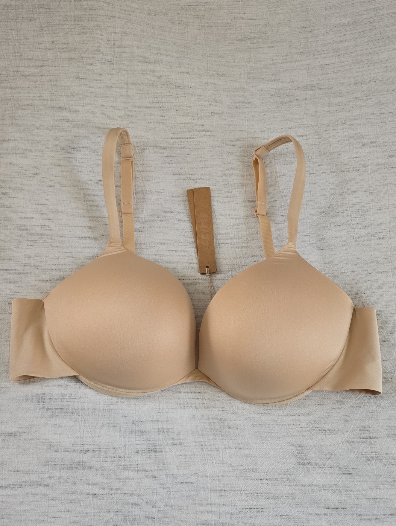 Skims Ultimate Push Up Plunge Brasize:38b Sand